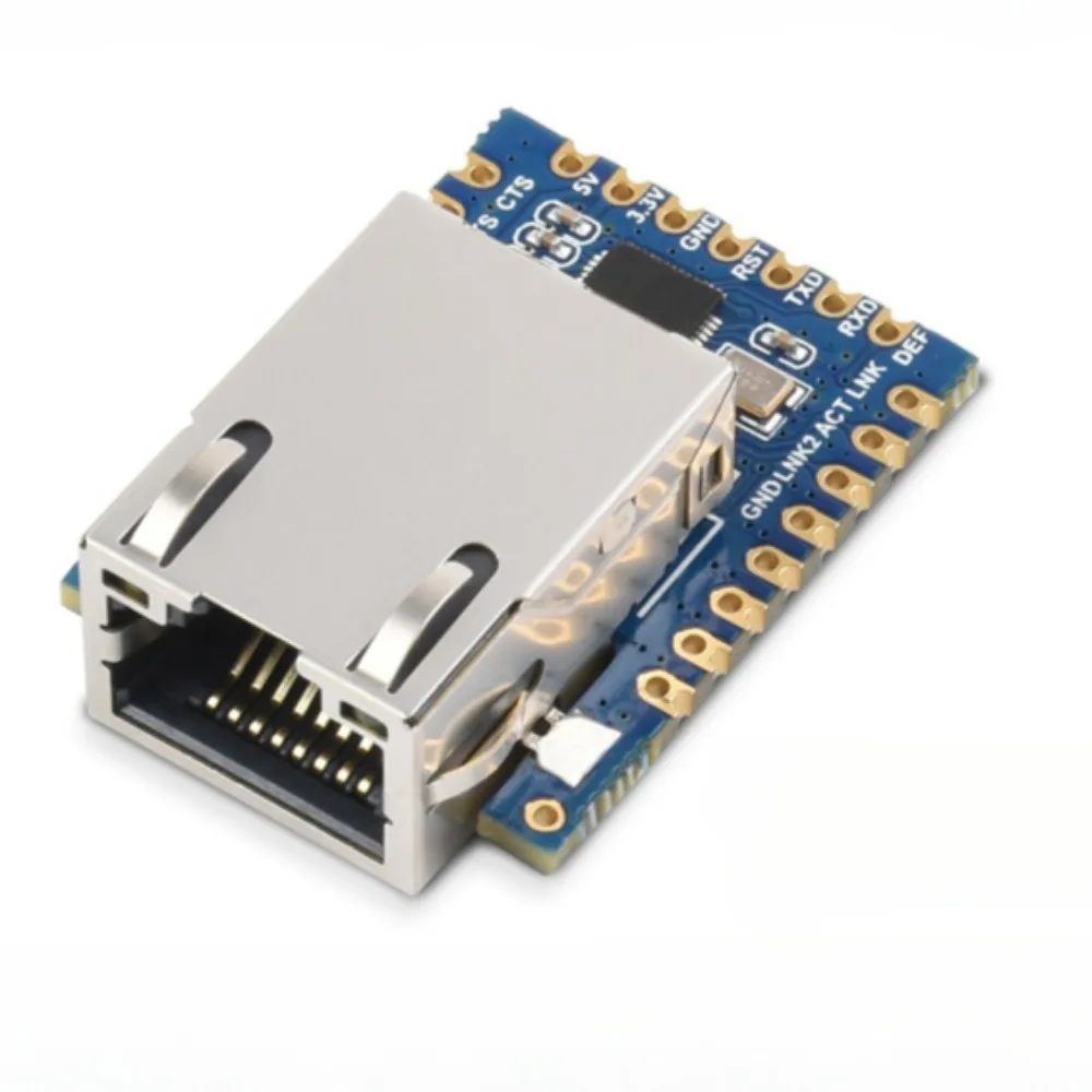 TTL Serial to Ethernet Module Network Module UART to Network Module Stamp Hole Modbus Gateway