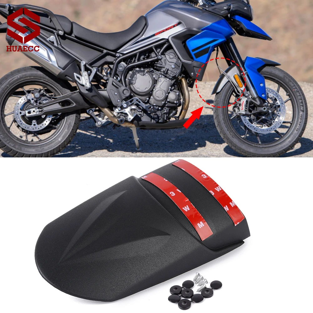Motorcycle Front Fender Mudguard Wheel Hugger Extension for Triumph Tiger 900 GT /GT LOW/ GT PRO TIGER 850 2020-2022