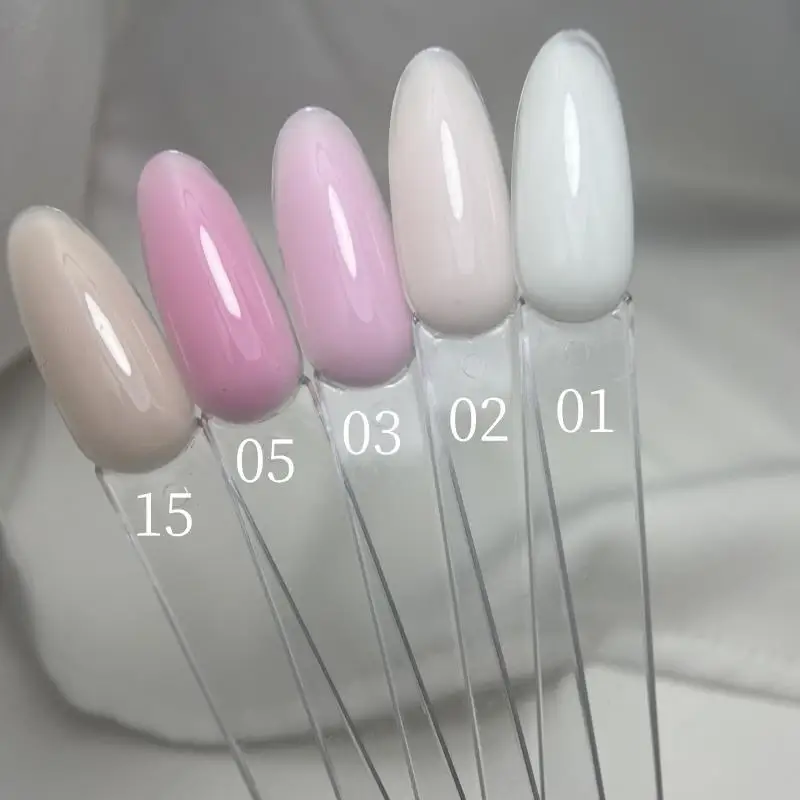 MSHARE 150ml Mousse Jelly Nail Extension Gel Builder Nail Extension Gel Tpo Free Gel Not Self Level Cream UV Nail Hard Gels
