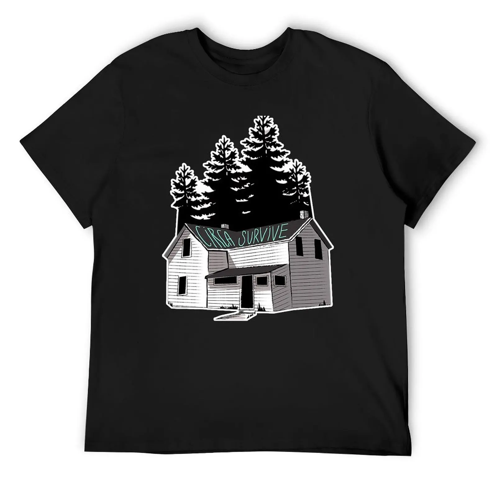 

white wood house T-Shirt funny gifts blacks croswit shirt man Funny t-shirt t shirts for men pack