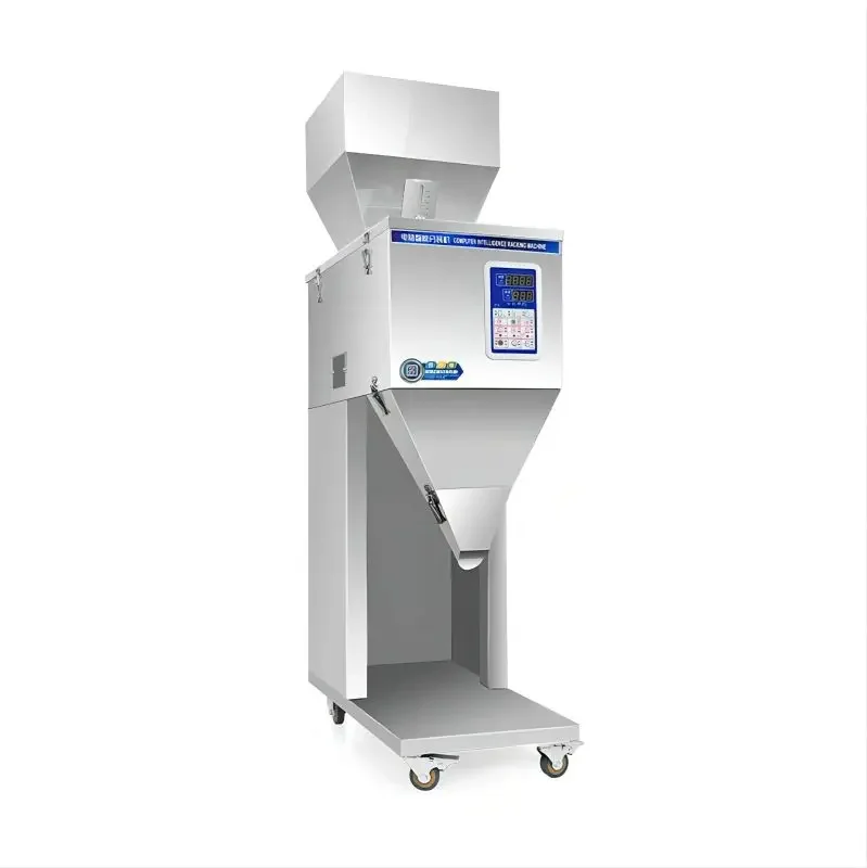 

Automatic Bag Powder Filler Particle Weighing Filling Machine for Tea Seeds Grains food packing machine