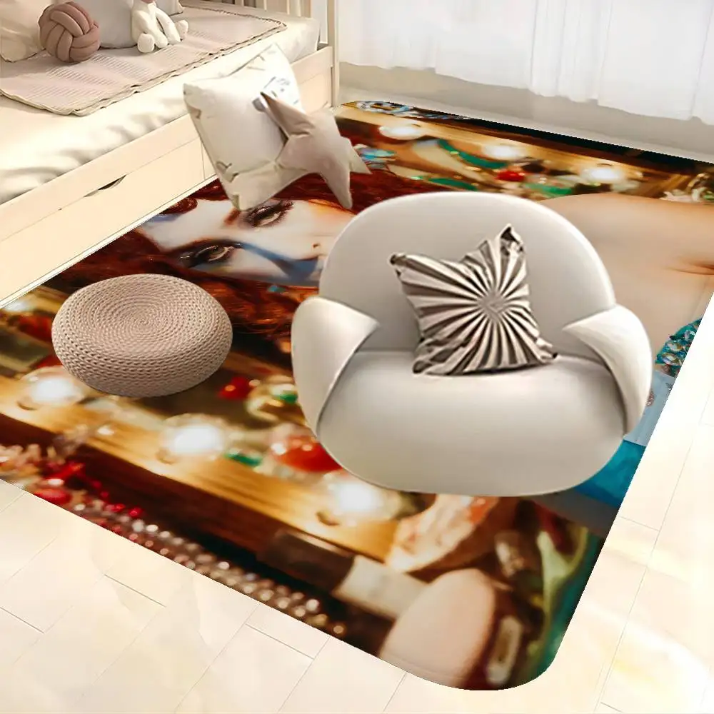 Popular Singer C-Chappell R-Roan Floor Mat Cheaper Anti-slip Modern Living Room Balcony Printed Bedside Mats