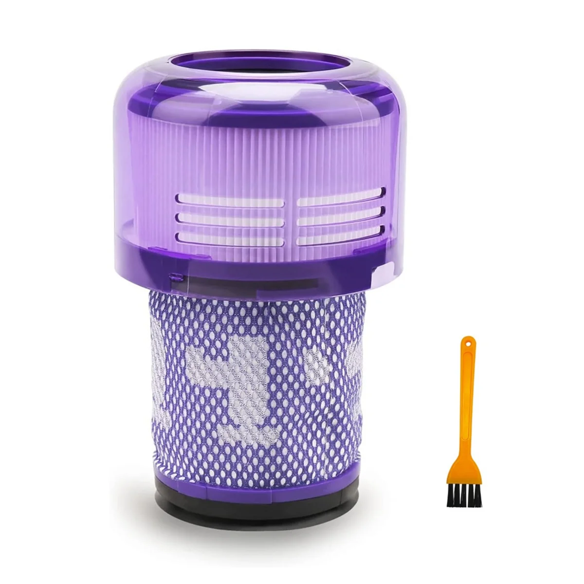 V12 Filter Compatible with for Dyson V12 Detect Slim, V12 Slim Vacuums, Compare to Part 971517-01