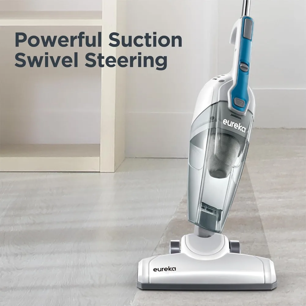 Corded Stick Vacuum Cleaner for Home Pet Hair, Lightweight Stick Vacuum Cleaner with Powerful Suction