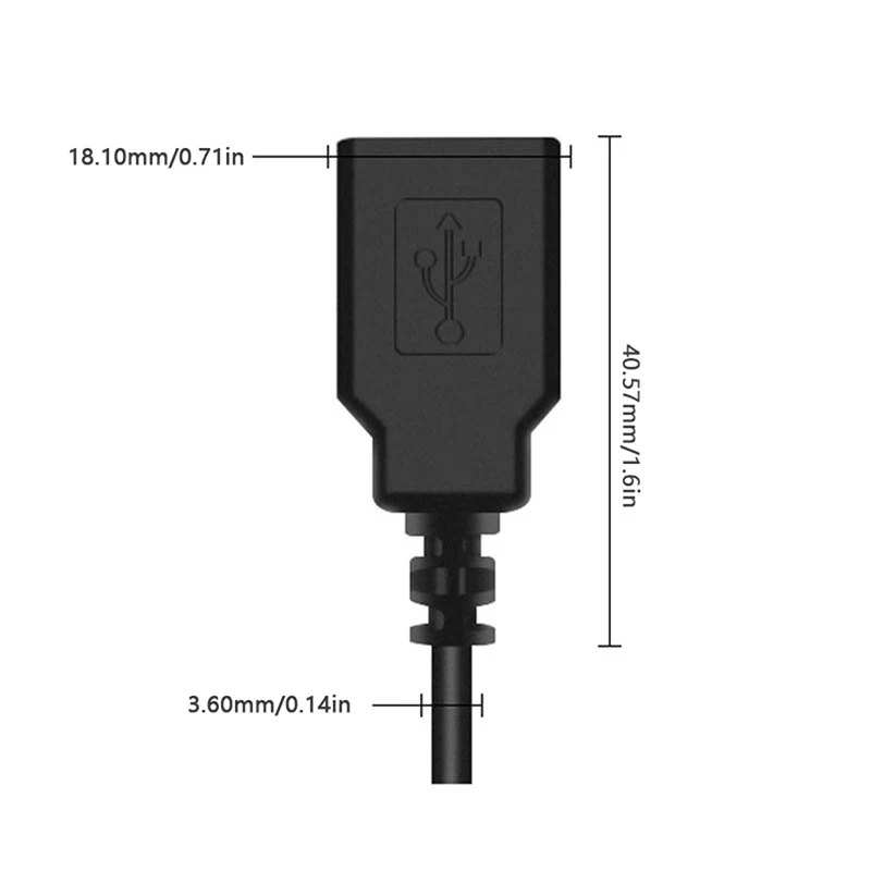 1Pc USB To 4P Cable 4P MX1.25 Female To USB 2.0 Terminal Data Female/ Male Cable USB to 4 Pin Data Cable