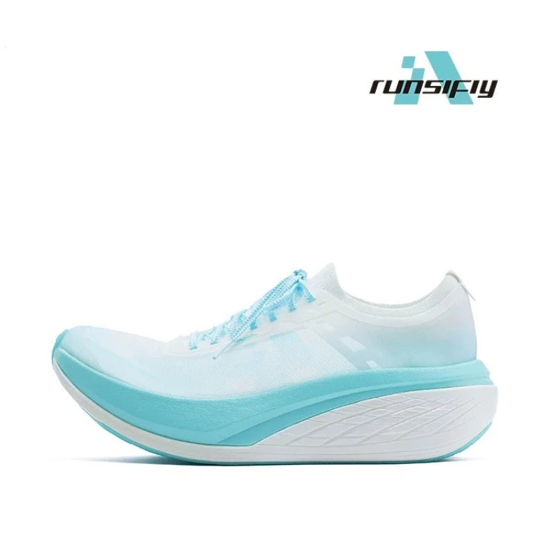 Runsifly Marathon Professional Full-length Lightweight Carbon Plate Racing Shoes Soft Rebounce Jogging Long Running Sneakers Men