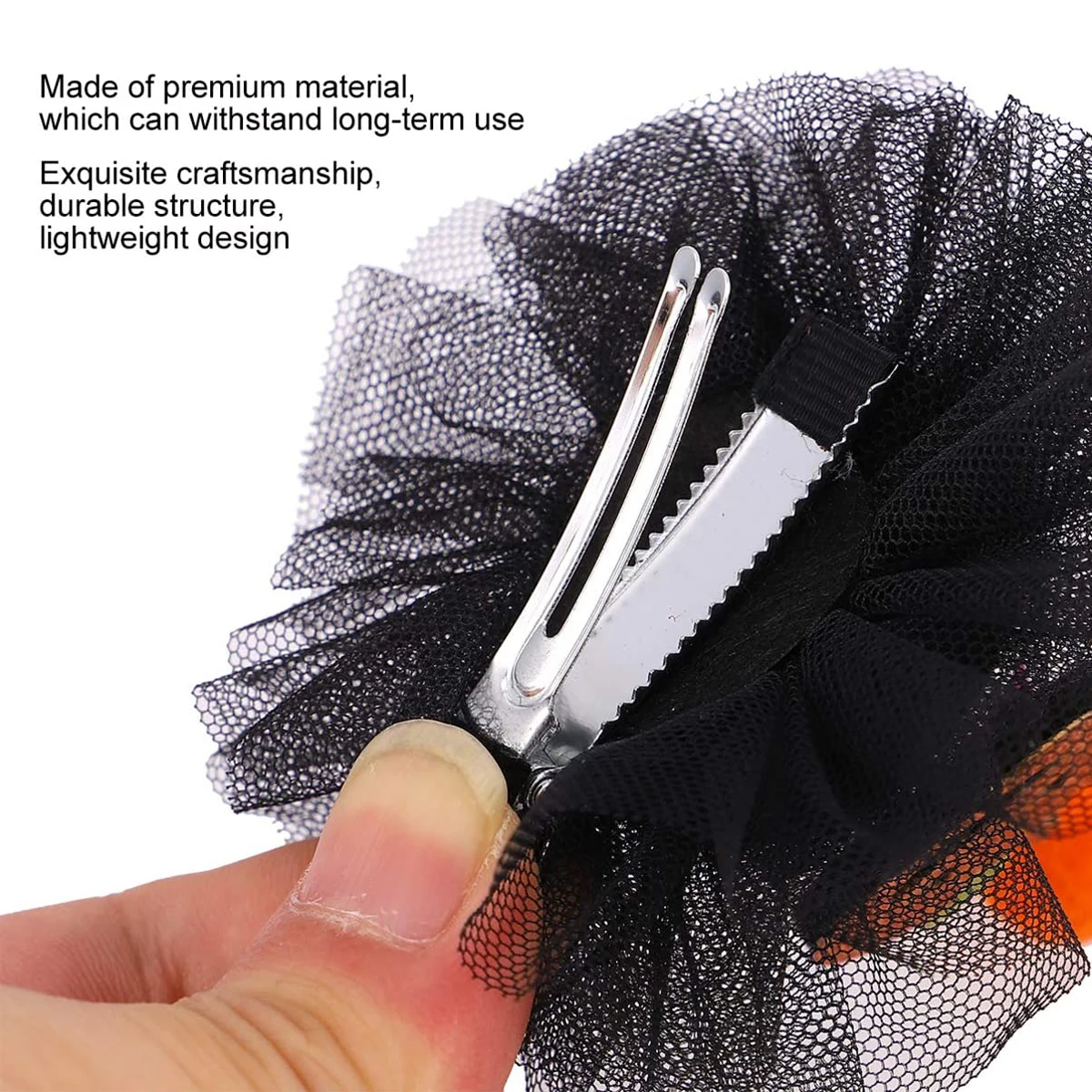 

4 Pcs Hood Hairpin Accessories for Girls Pointed Hat Barrettes French Artificial Miss