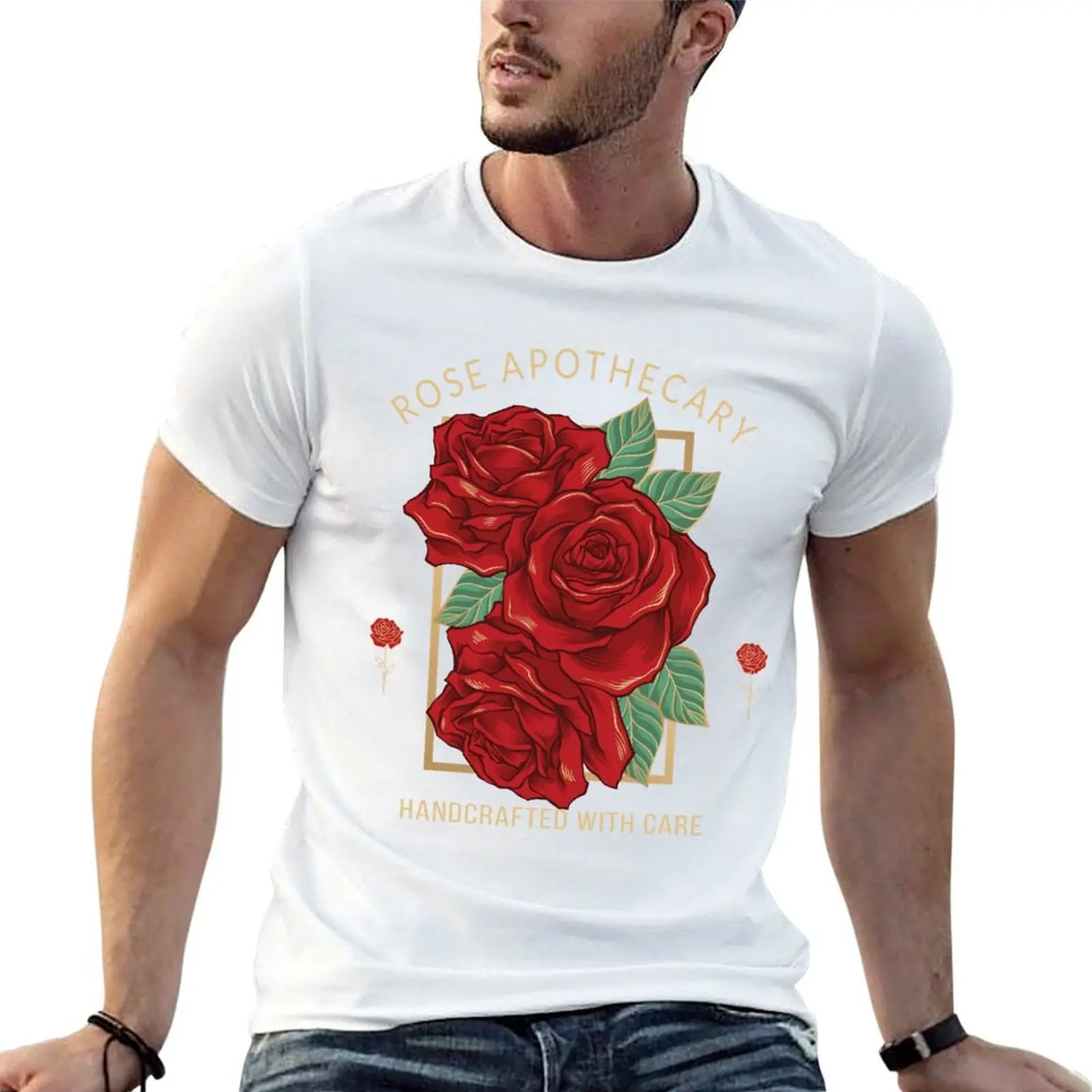 

Red Rose Apothecary T-Shirt g man t shirts for men t shirt man luxury t shirts for man graphic tees T-shirt