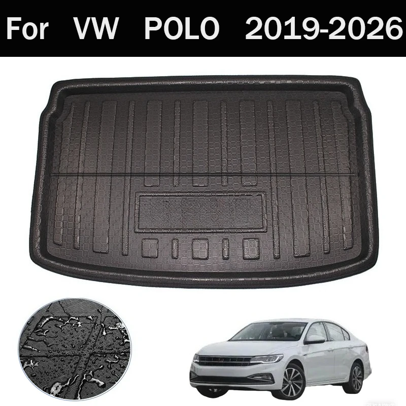 For VW POLO 2019-2026 Car Trunk Mat Interior Dedicated Retrofit Parts