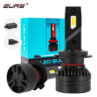 EURS F3 Led 90W H7 H11 Led H4 H1 H8 H9 H13 9007 H16 880 9005 Hb3 9006 Hb4 9012 Car Headlight Turbo Bulbs Led Fog Lamp 12V 24V