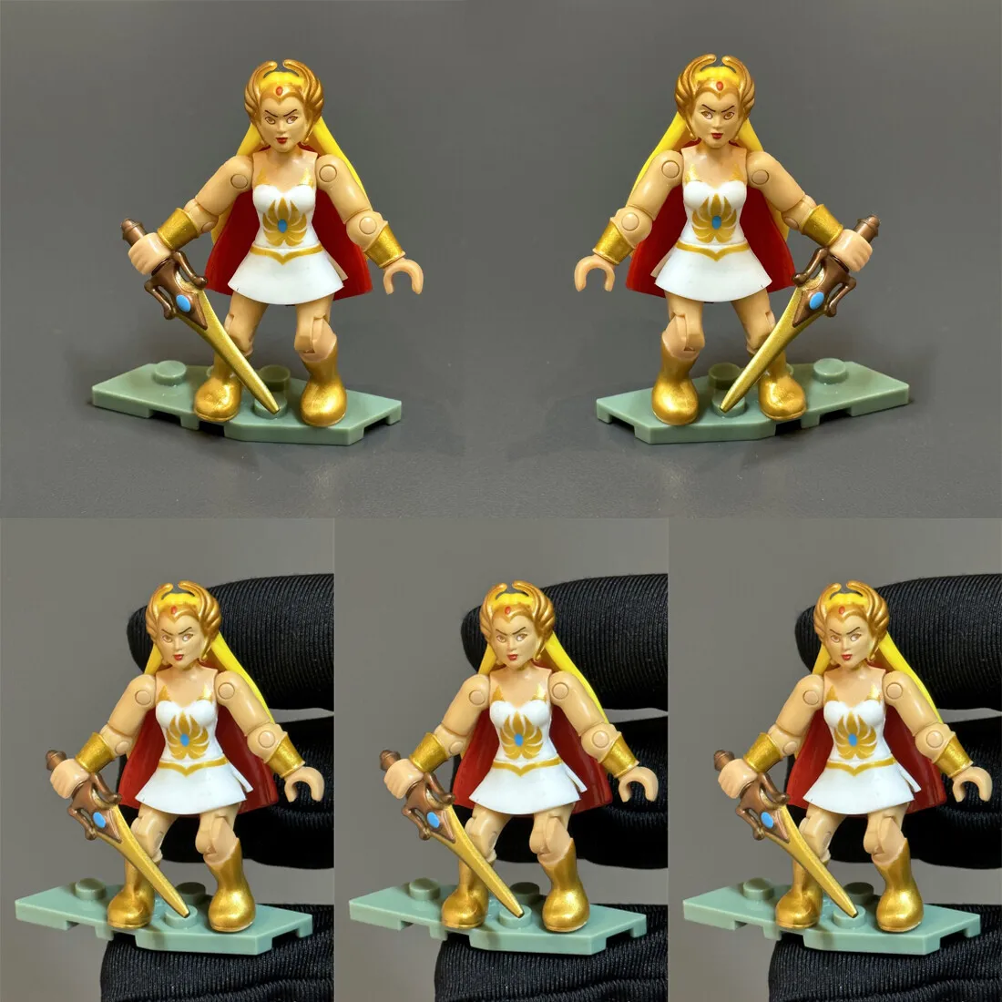 NEW MEGA CONSTRUX Bloks ETERNIA BATTLEGROUND Motu Toys Collectable Micro Action Figures and Accessories