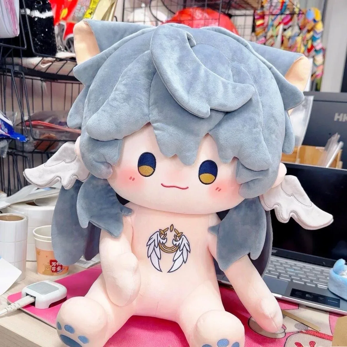 Juego Honkai: Star Rail Sunday  40cm, bonita postura sentada, muñeco  peluche, vestido corporal, almohada  peluche  algo