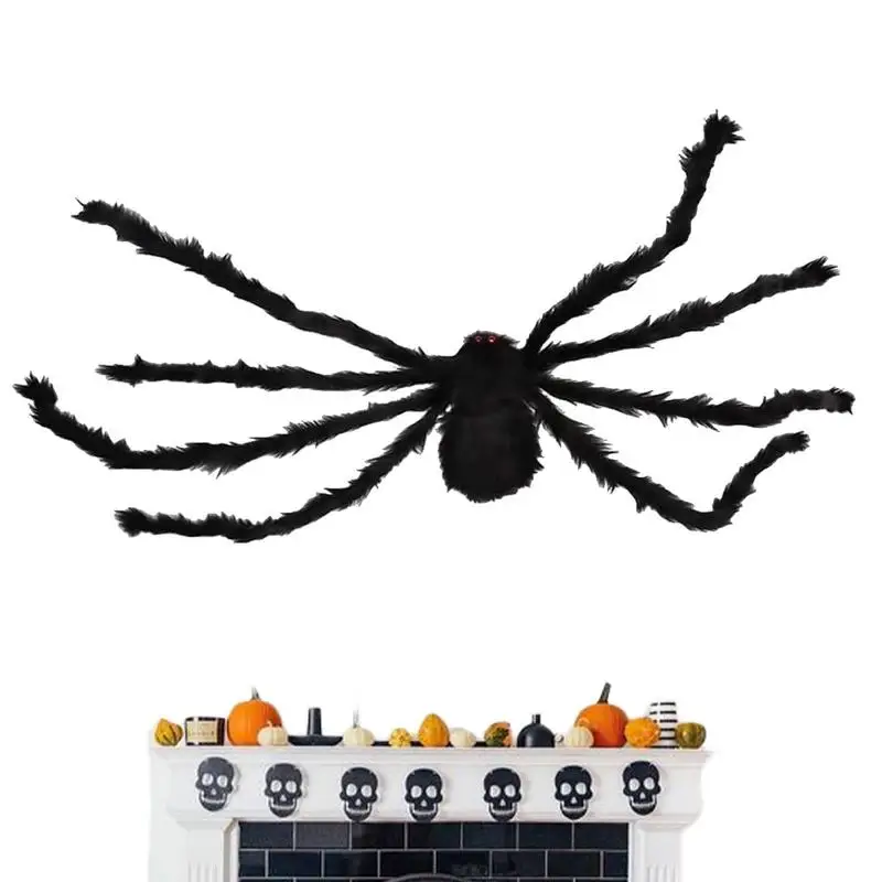 

Halloween Giant Spider Decorations Spider Web Giant Scary Props For Halloween Scary Fake Huge Spider Props Scary Spider Props
