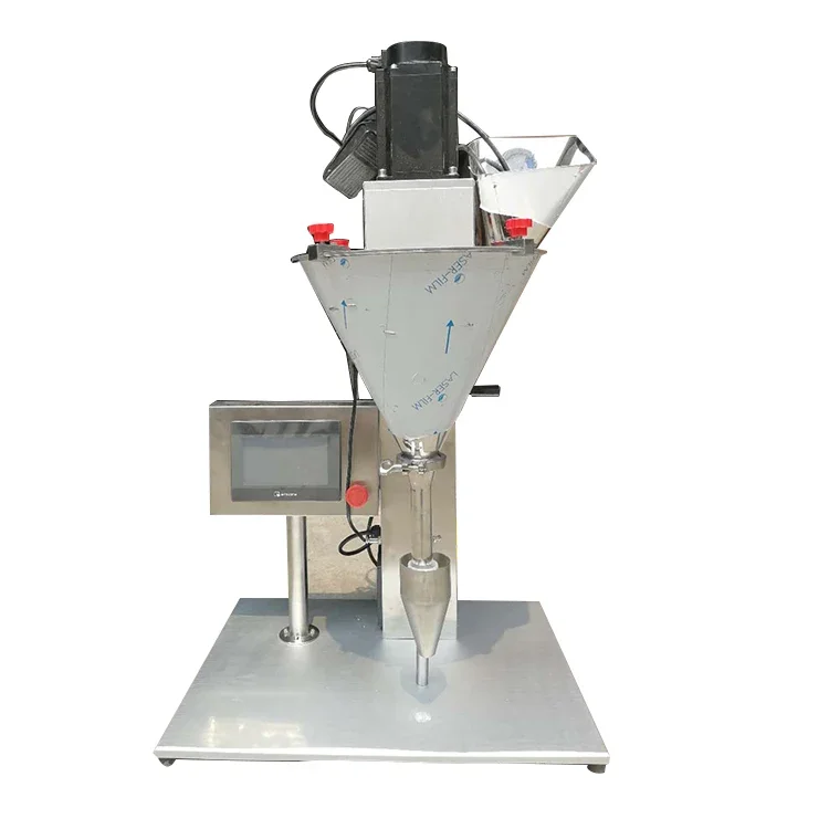 Small Stand up Semi Automatic Food Spis Bag Pouch Sachet Powder Filling hine
