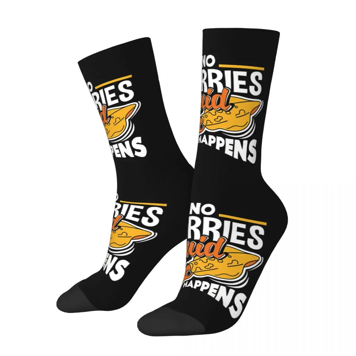 

Морской биолог, наука, кальмар, счастья, носки с принтом, мужской полиэстер