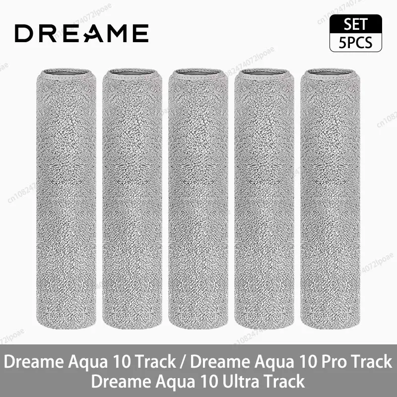 Dreame Aqua 10 Track / Aqua 10 Pro Track / Aqua 10 Ultra Track Accessoires Hoofdzijborstel Track Mop Doek Filter Stofzak 