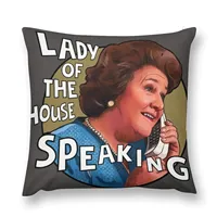 Hyacinth Bucket Keeping Up Appearances Throw Pillow Cushion Cover Set Cushions pillow cover luxury pillow