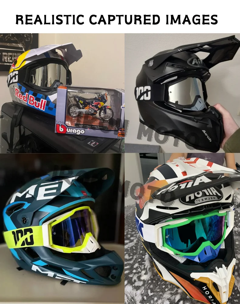 Motocross Brille Männer Frauen Dirt Bike Motorrad Brille Winddicht MX Radfahren Sonnenbrille Ski Brille Moto Training Ausrüstung – Detail 5