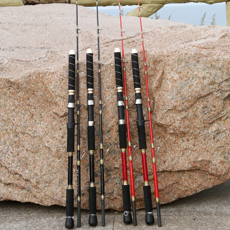 

Deep sea boat fishing rod super hard solid 150 #large object iron plate rod electric winch boat rod south oil fishing bottom