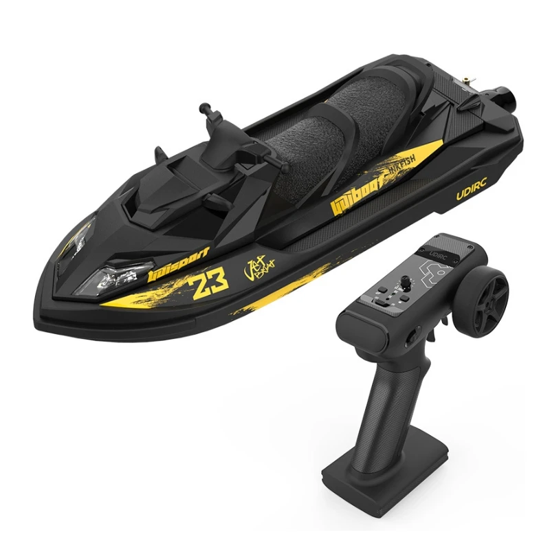 UDI 923 فرش RC قارب سريع 2.4G تبريد المياه مصباح ليد التحكم عن بعد سباق قارب للأطفال الأولاد لعبة نفاثة كهربائية الهدايا #3