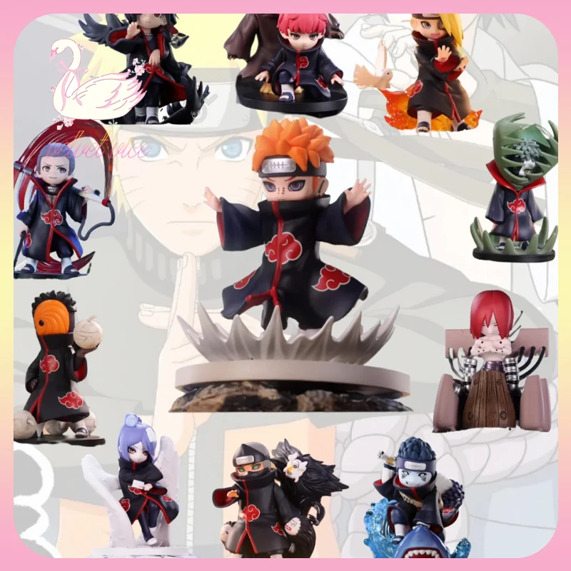 

Original Gong Bettle Against Akatsuki Series Trendy Blind Box Uchiha Itachi Anime Peripheral Dec. Ornament Collection Boy Gift