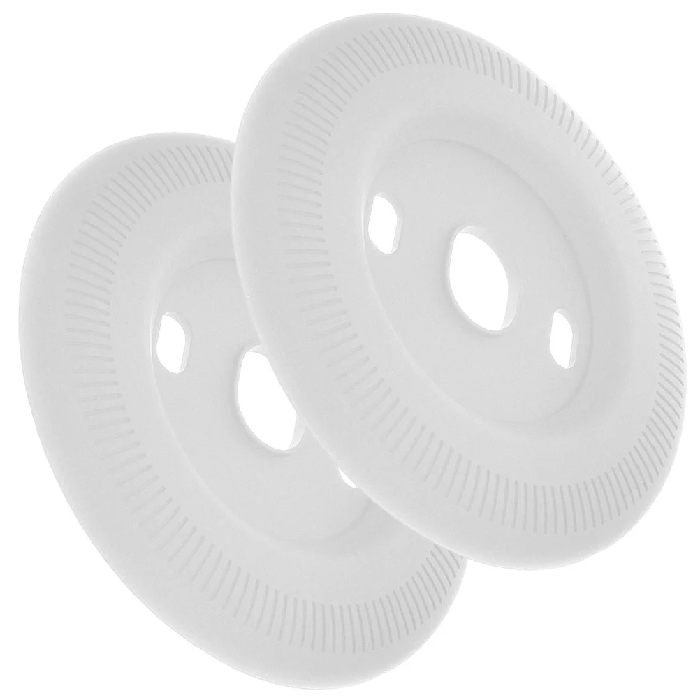 

2Pcs Thermostat Wall Plate Silicone Protective Cover Trim Kit Scratch Resistant Compatible Nest Thermostat Accessories