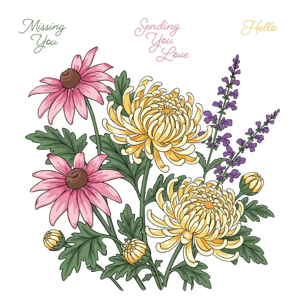 Harvest Blooms Stamps And Dies New Arrival 2026 Scrapbook Diary Decoration Stencil Embossing Template Diy Greeting Card Handmade