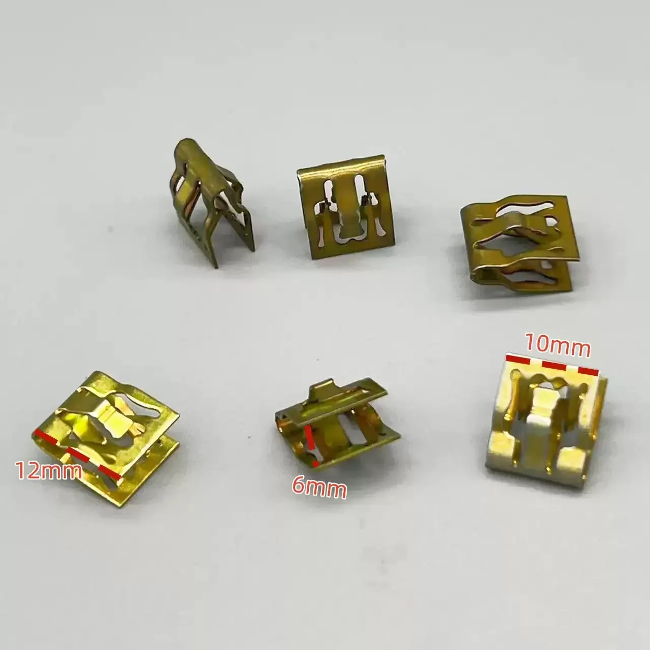 

For Tesla Under The Central Control Display Screen Model Y Decorative Panel Decorative Strip Fixing Buckle Metal Clip