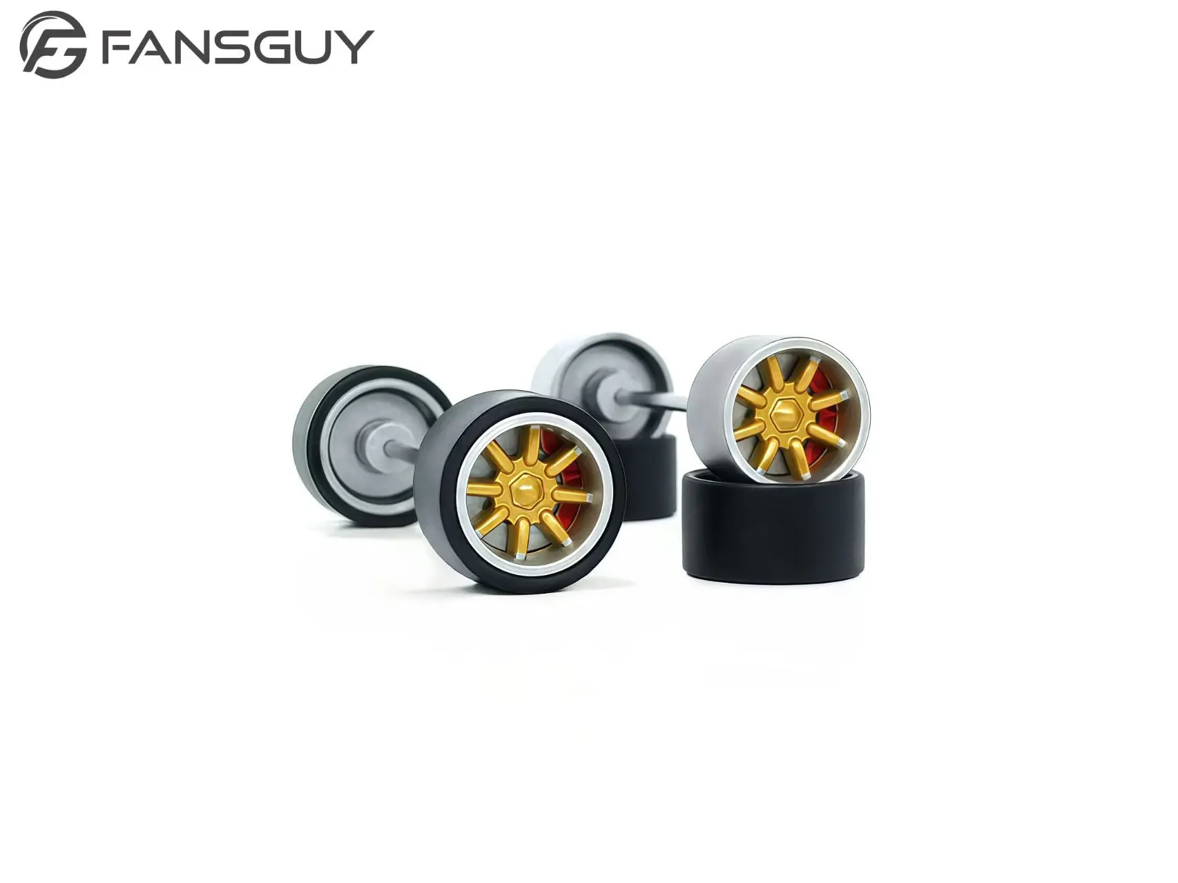 10sets of 9mm ABS wheels for 1/64 Scale Model Car, Upgrade parts for Diecast Miniature Vehicle, Hobby Accessory
