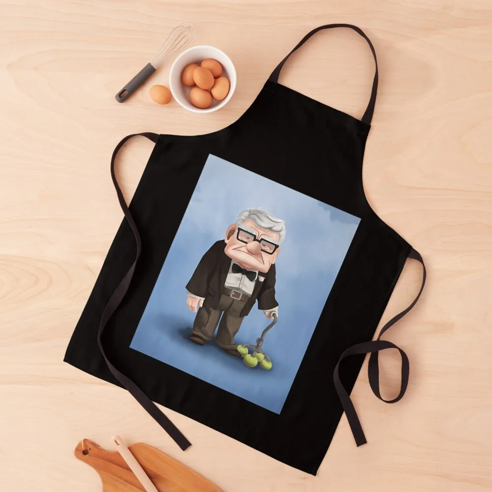 

Carl Fredricksen Apron Chef Accessories barber uniform Chef Uniform Home Cleaning Apron