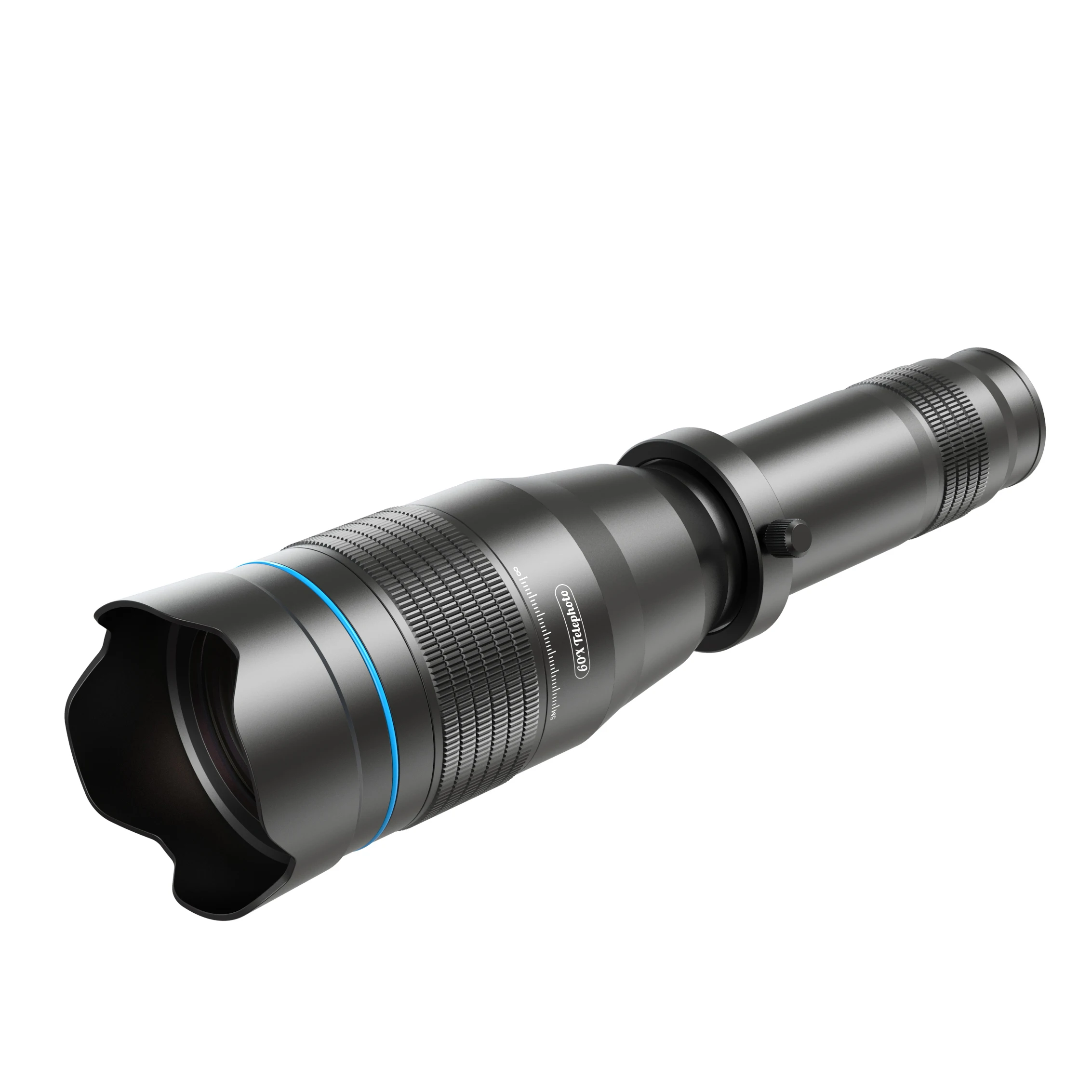 Apexel Telescope Monocular Lens 60x Zoom phone Lens  multi-coatings eliminate glare and reflections