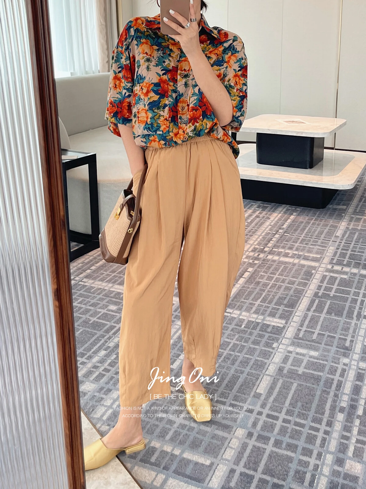 Bloemenshirts Blouses Y 2K Dameskleding 2024 Zomermode Koreaanse Stijl Elegante Vintage Top Korte Mouw Casual Crop Oversized