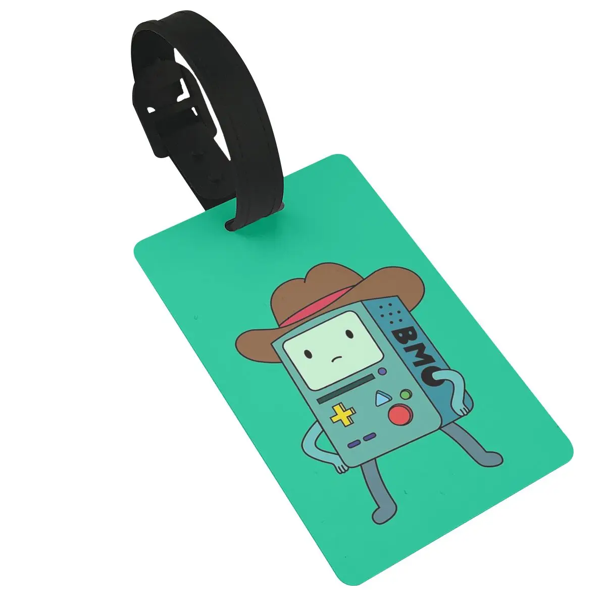 BMO IPhone Case Luggage Tags Suitcase Accessories Travel PVC Cute Baggage Boarding Tag Portable Label Holder ID Name Address