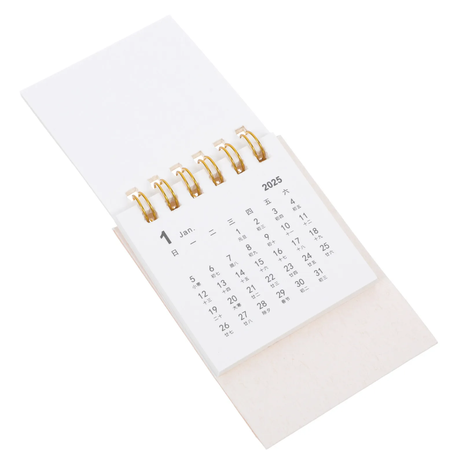 

Office Desk Calendar 2024-2025 Mini Standing Monthly Calendar Compact Design for Home Office Classroom Dorm Decorative Daily