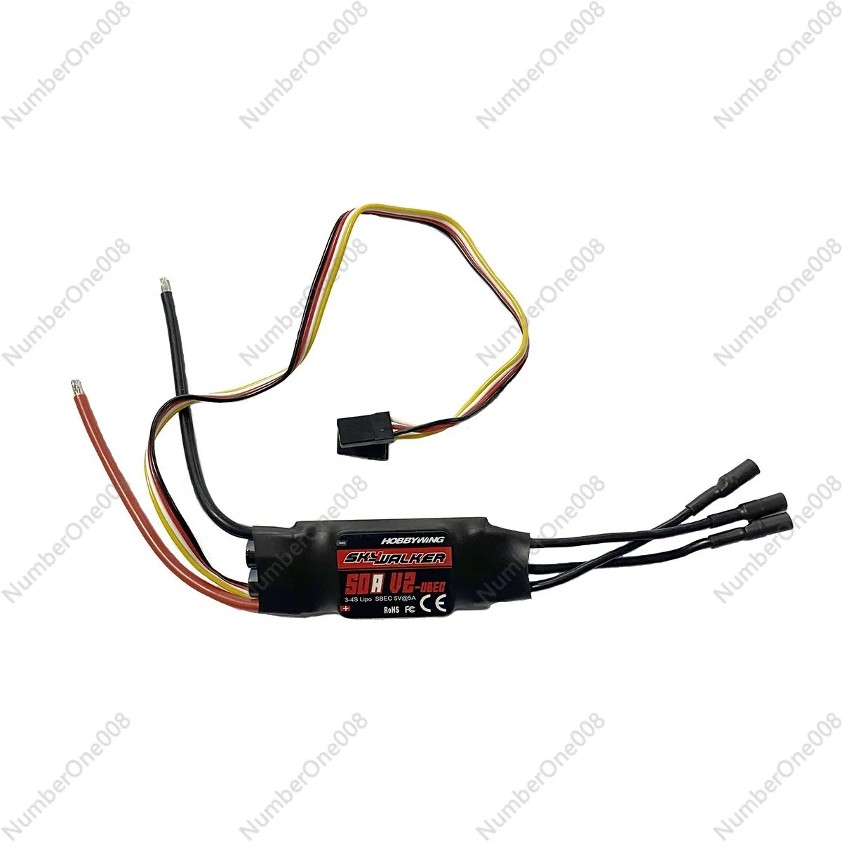 

Brushless ESC Governor 12A15A20A30A40A60A80A Model Aircraft Multi-Axis Fixed Wing