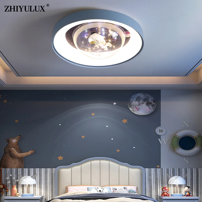 

Remote Dimming Creative Home Modern LED Chandelier Lights Children Living Dining Room Baby Bedroom Hall Lamps Indoor Lighting