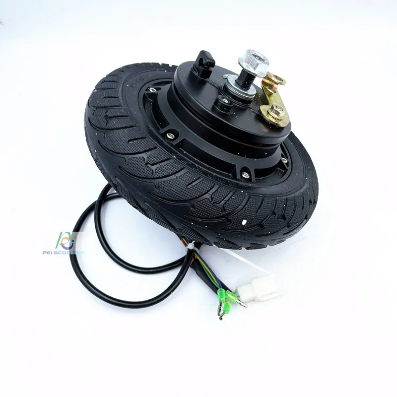 8 Inch drum brake brushless hub motor and brushless controller and Led throttle phub-8mct