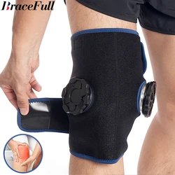 Knee Ice Pack Wrap,Hot and Cold Therapy,Reusable Compression Best for Meniscus Tear,Injury Recovery,Sprains,Swelling