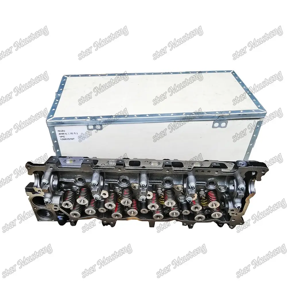 Cylinder Head Assembly 4HK1 Engineering Vehicle Model 8-97383-041-1 8-98008-363-8 8-98170-617-1 8-98018-454-6 For Isuzu Engine