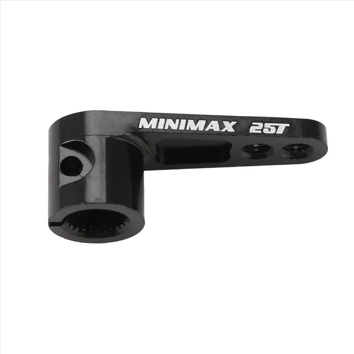 ABXY Cnc Aluminum 25T Servo Horn Steering Arms for TRX4 RC Crawler Truck,Black - view 3