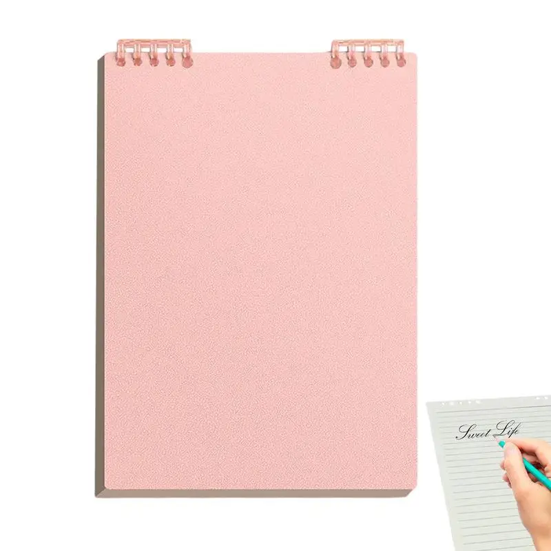 Top Bound Notebook Students Notebooks A5 Size Top Bound Notebooks Memo Notebook For School Workplace 60 Sheets