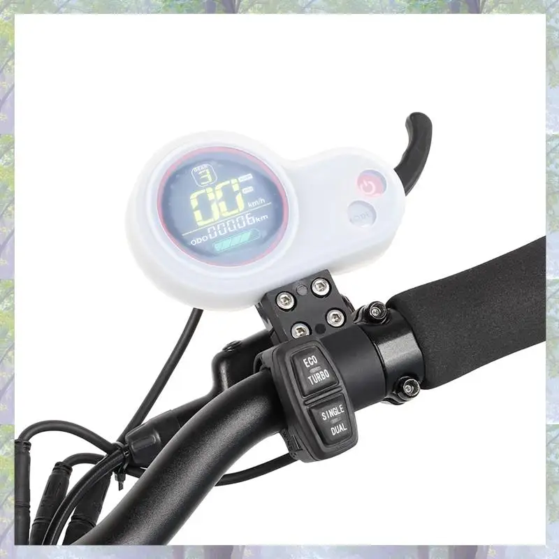 電動スクーター ラウンド メーター防水シリコン カバー ディスプレイ メーター保護カバー