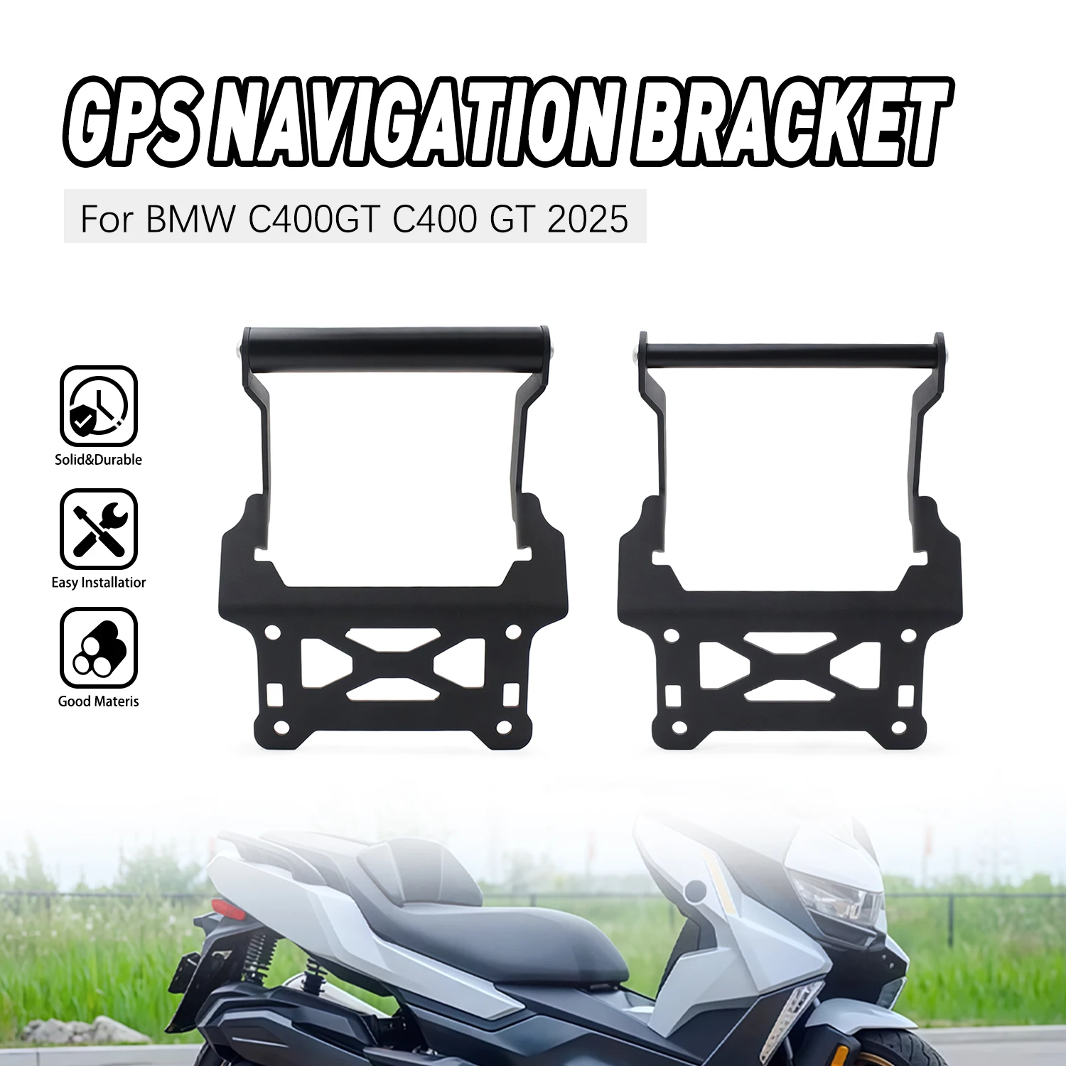 

For BMW C400GT C 400GT 2025 Motorcycle Dash Stabilizer Anti Vibration Bracket Cellphone GPS Navigation Bracket Accessories