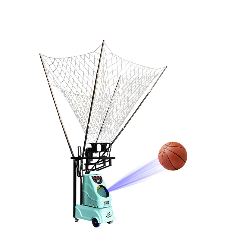 

High-End All-in-One Automatic Rebounder Ball Passing Equipment Basketball Shooting Machine