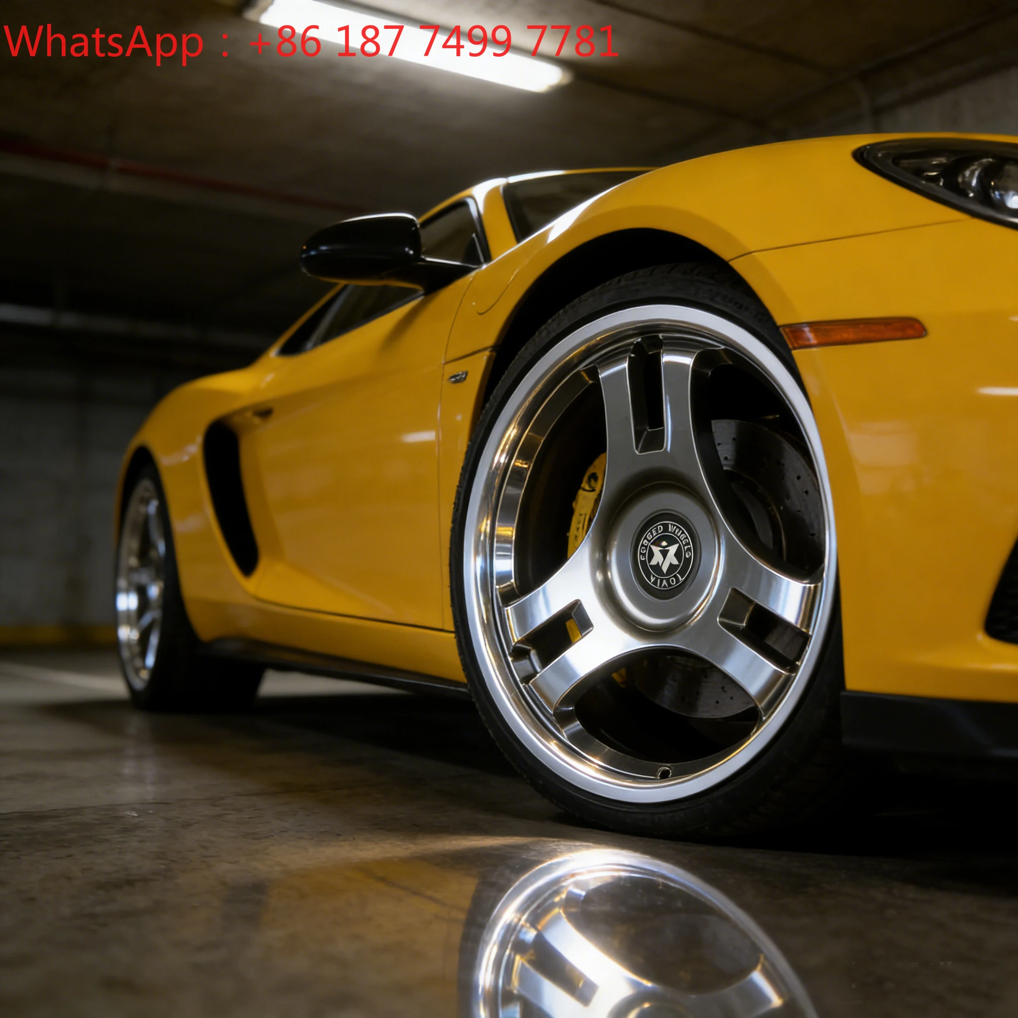 

Custom 18-23 Inch Three Spokes Center Lock Forged Wheels Car Trailer Rims New for Supercars