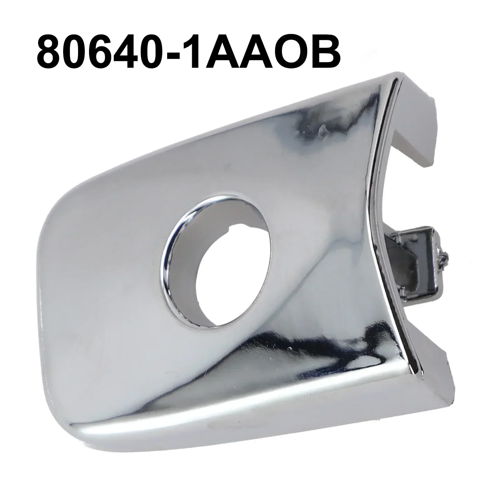 Enhance Your Vehicle's Look, Reliable Performance, Chrome Front Left Door Handle Cap for Nissan Leaf, Maxima, Murano, Sentra