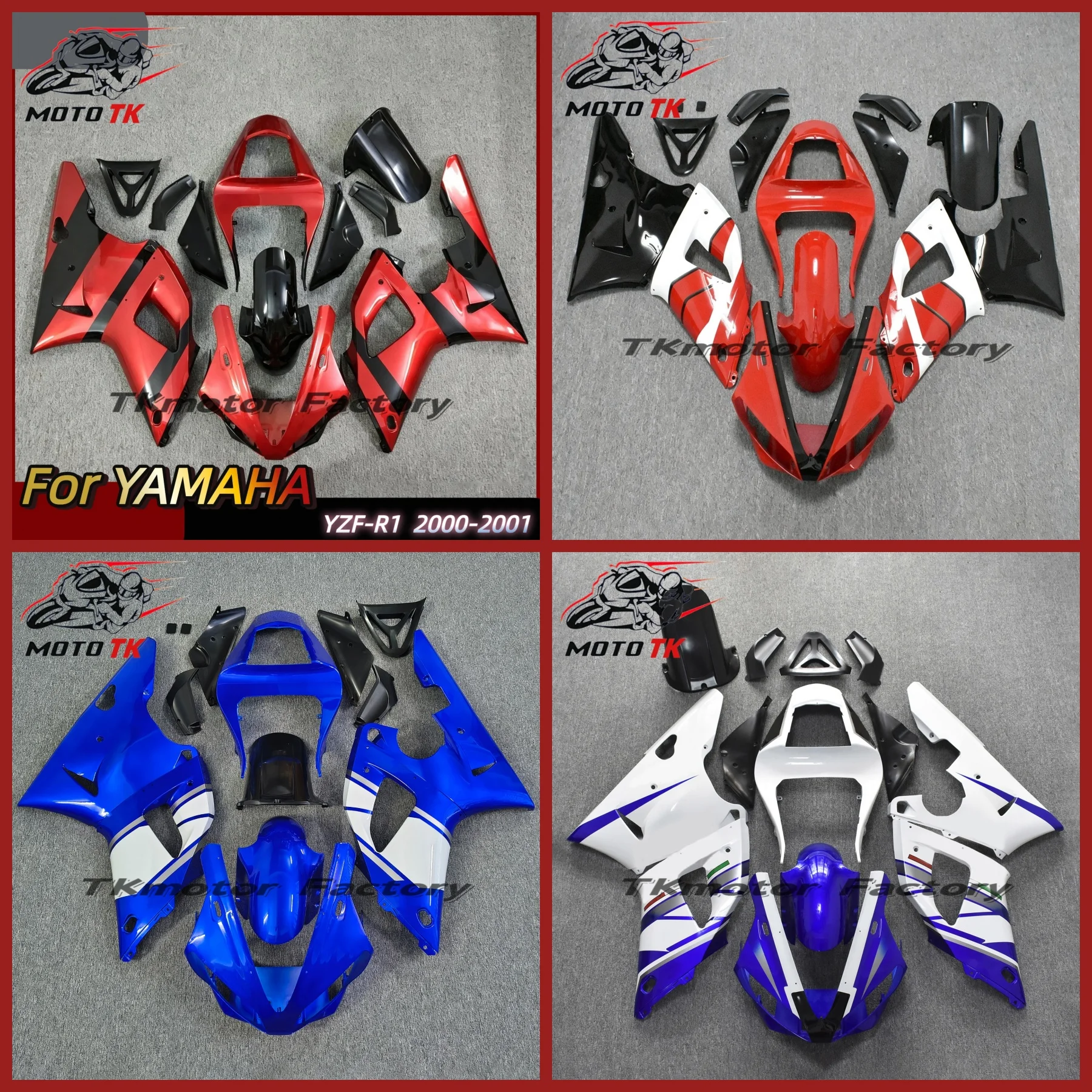 Model Kit Yamaha R1 - New OEM Replace Fairings fit For