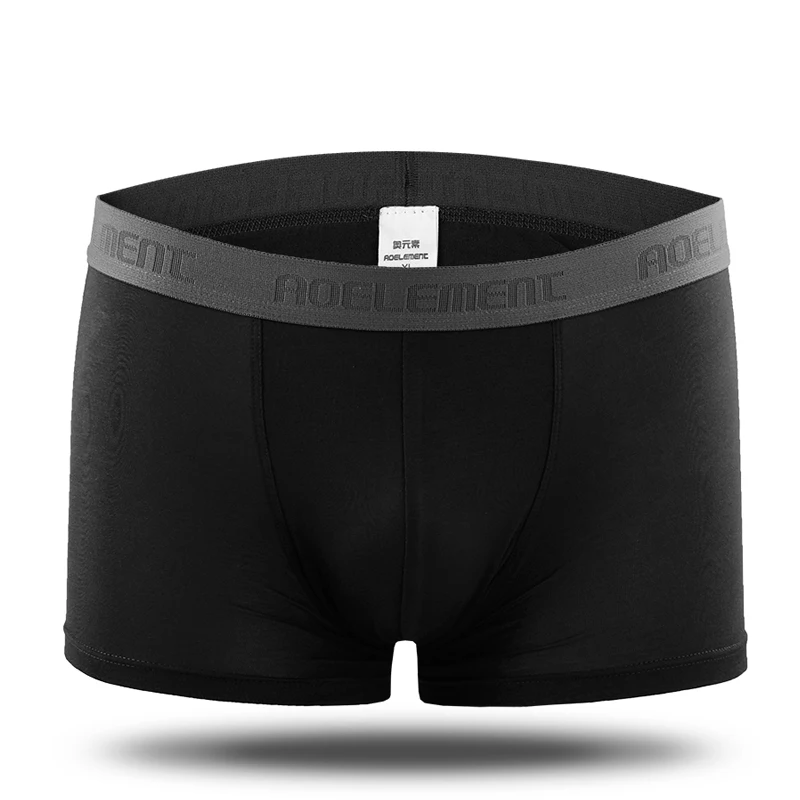 Modal u raised men's briefs mid-waist boxers Wicks sweat breathable sexy boxers for men