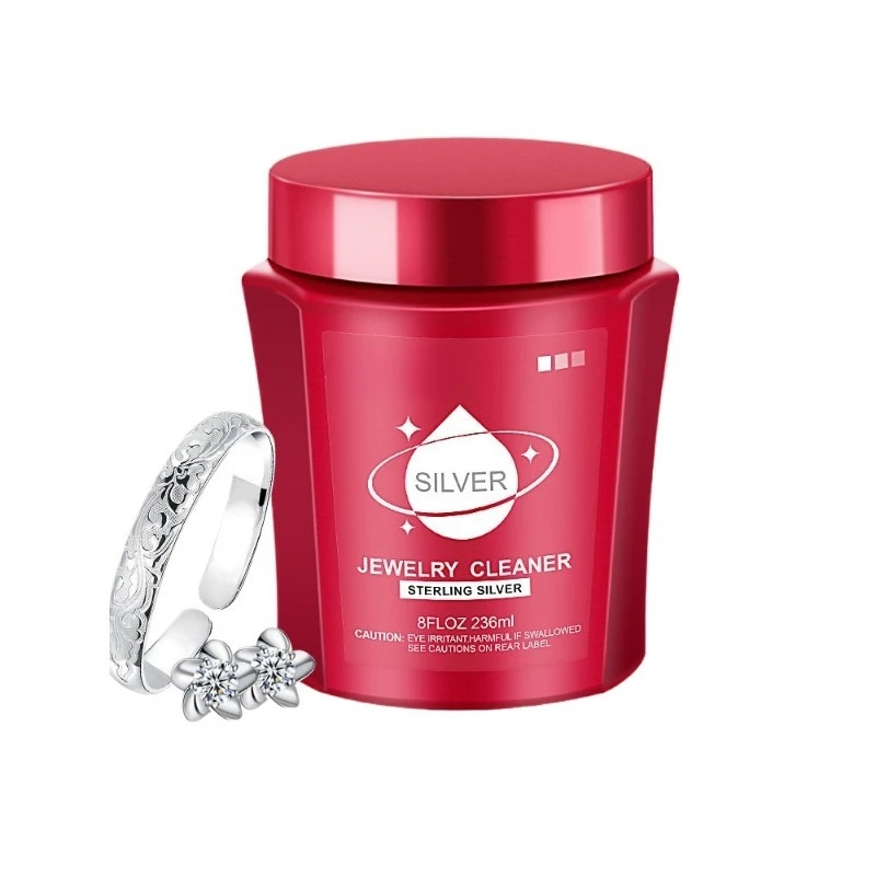 For Silver Jewelry Special Water Deoxidation Does Not Hurt Sterling Silver Jewelry Silverware Cleaner Liquid
