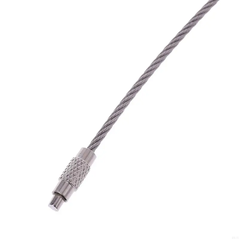 R9JE COURSE COULEUR SILTS MULTIQUE R9JE Câble trou fil en acier inoxydable pour clé Rond